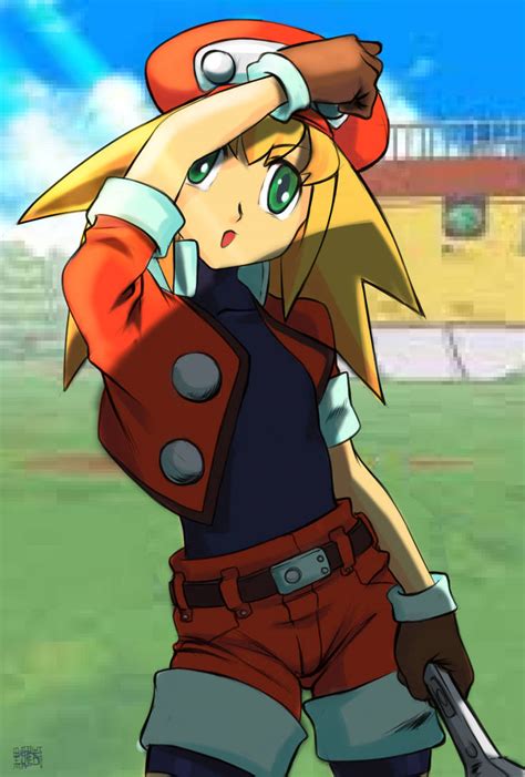 roll caskett|mega man legends roll.